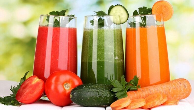 饮食菜单中的低热量蔬菜汁可以喝